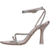 3JUIN Rhinestone-embellished fabric sandals