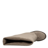 Stivali in ecocamoscio stretch 