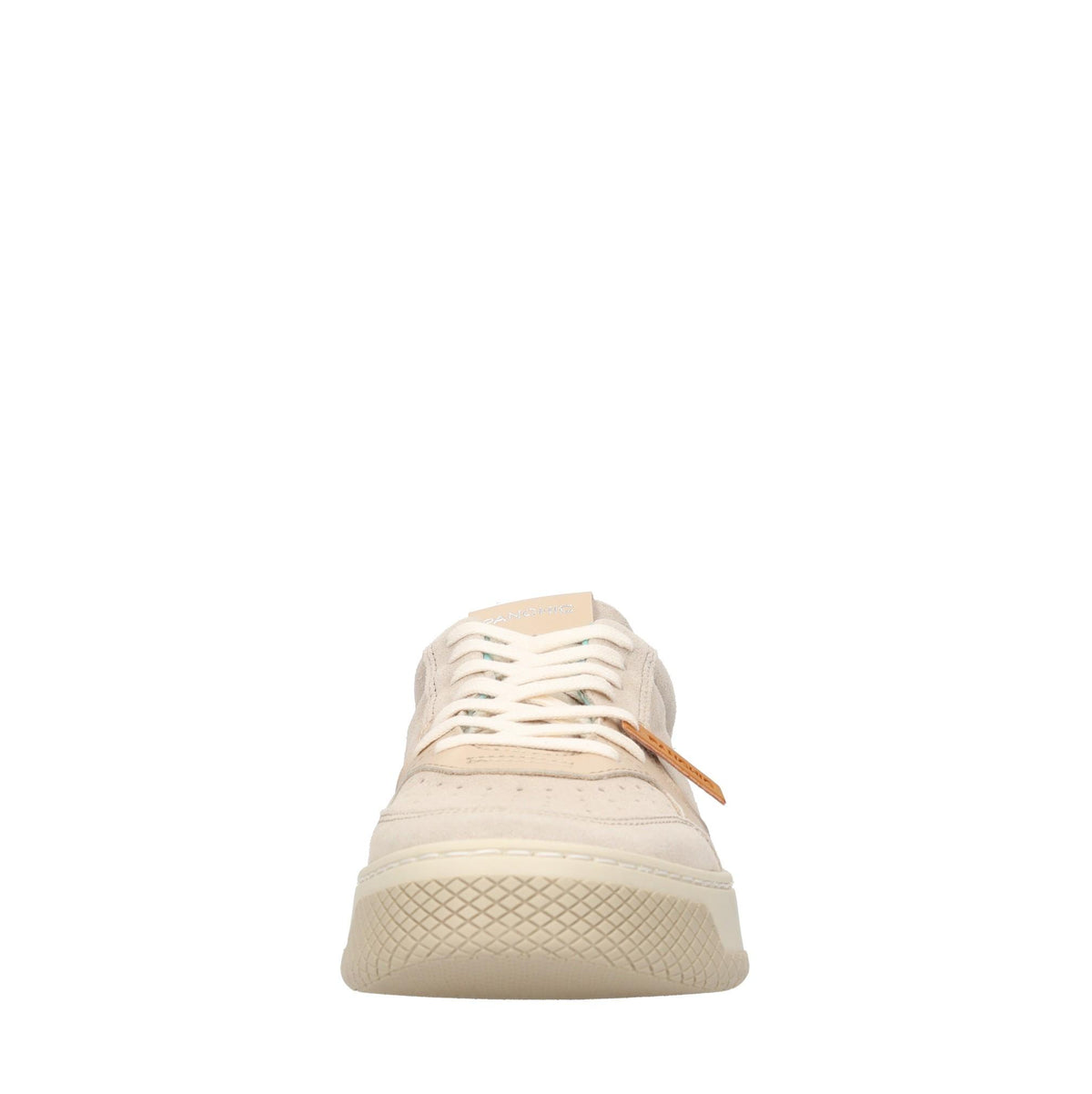 Sneakers modello P02 LOW-TOP di PANCHIC in camoscio con inserti in pelle 