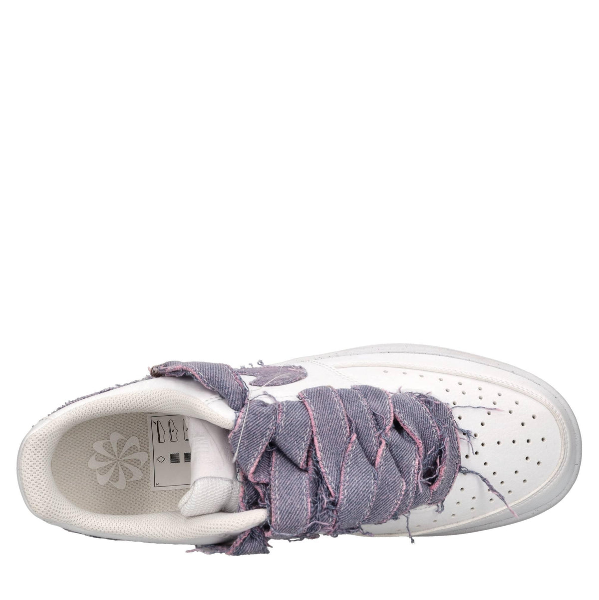 Sneakers in ecopelle e tessuto 
