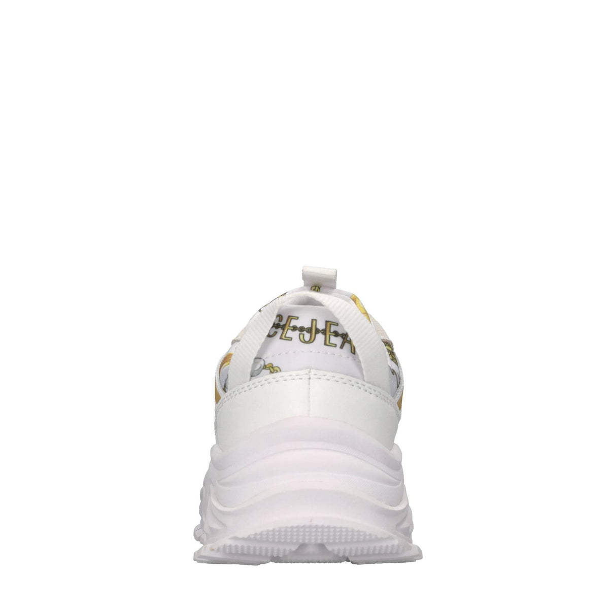 Sneakers in ecopelle e tessuto 