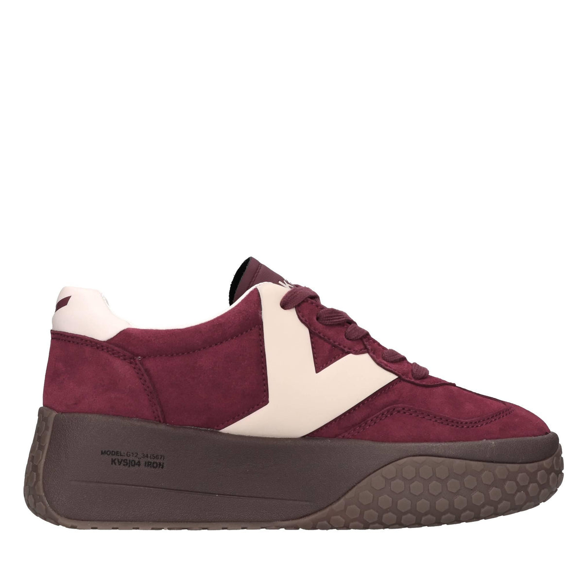 Sneakers in camoscio ed ecopelle 