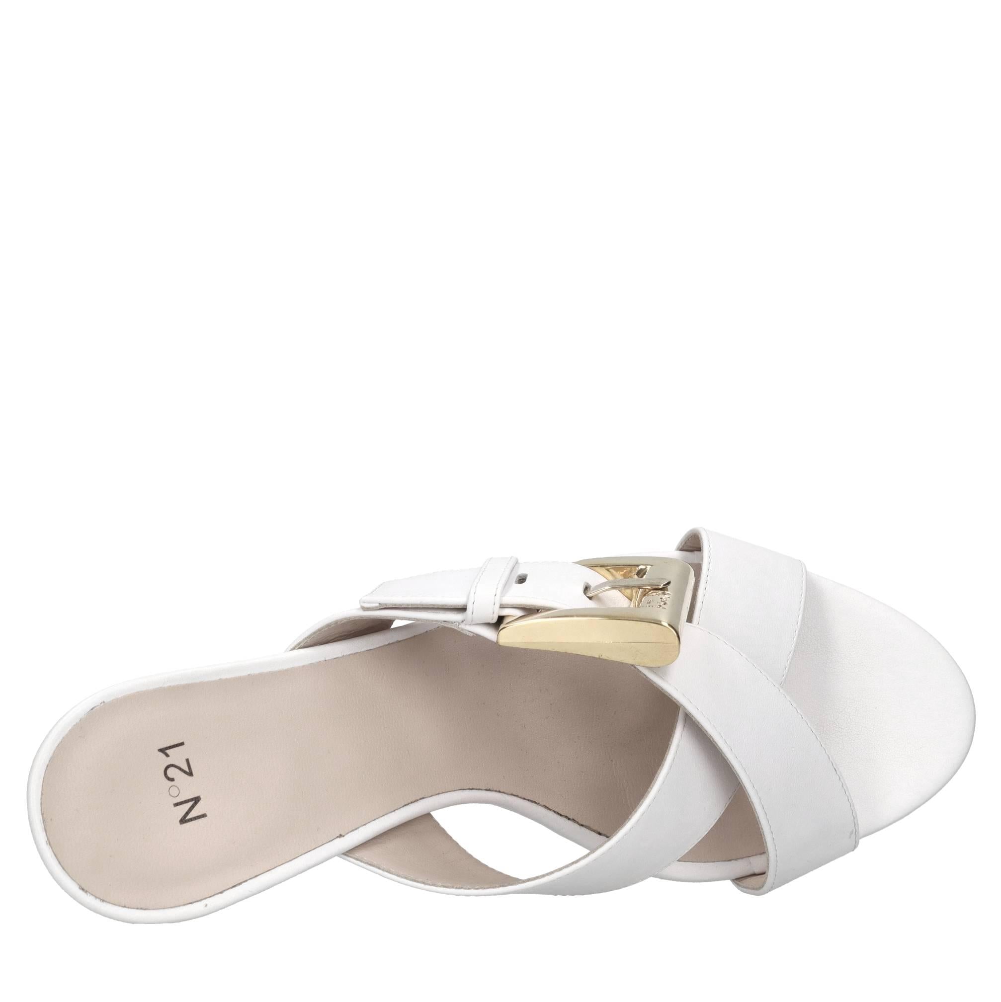 Mules in pelle 