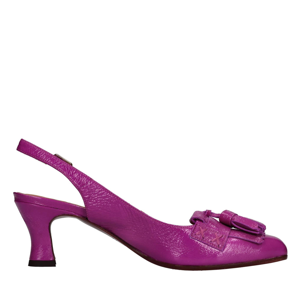 Décolleté slingback in pelle modello Vincci Ferrari 