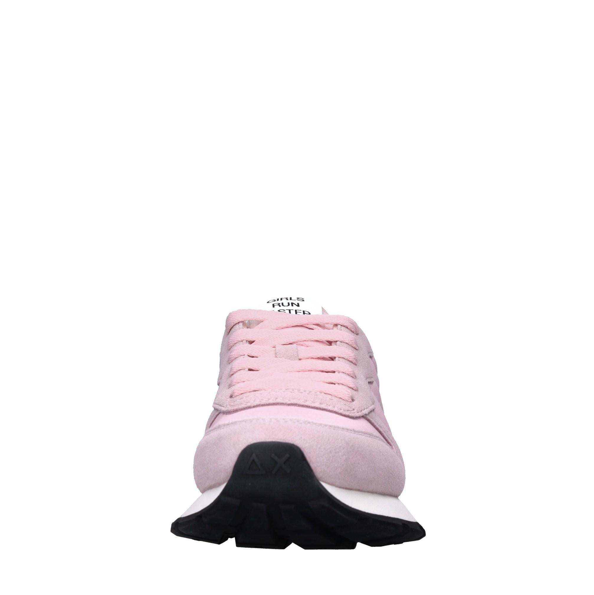 Sneakers in camoscio e pelle 