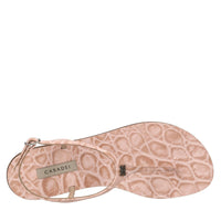Sandali flat Jurassic in pelle 