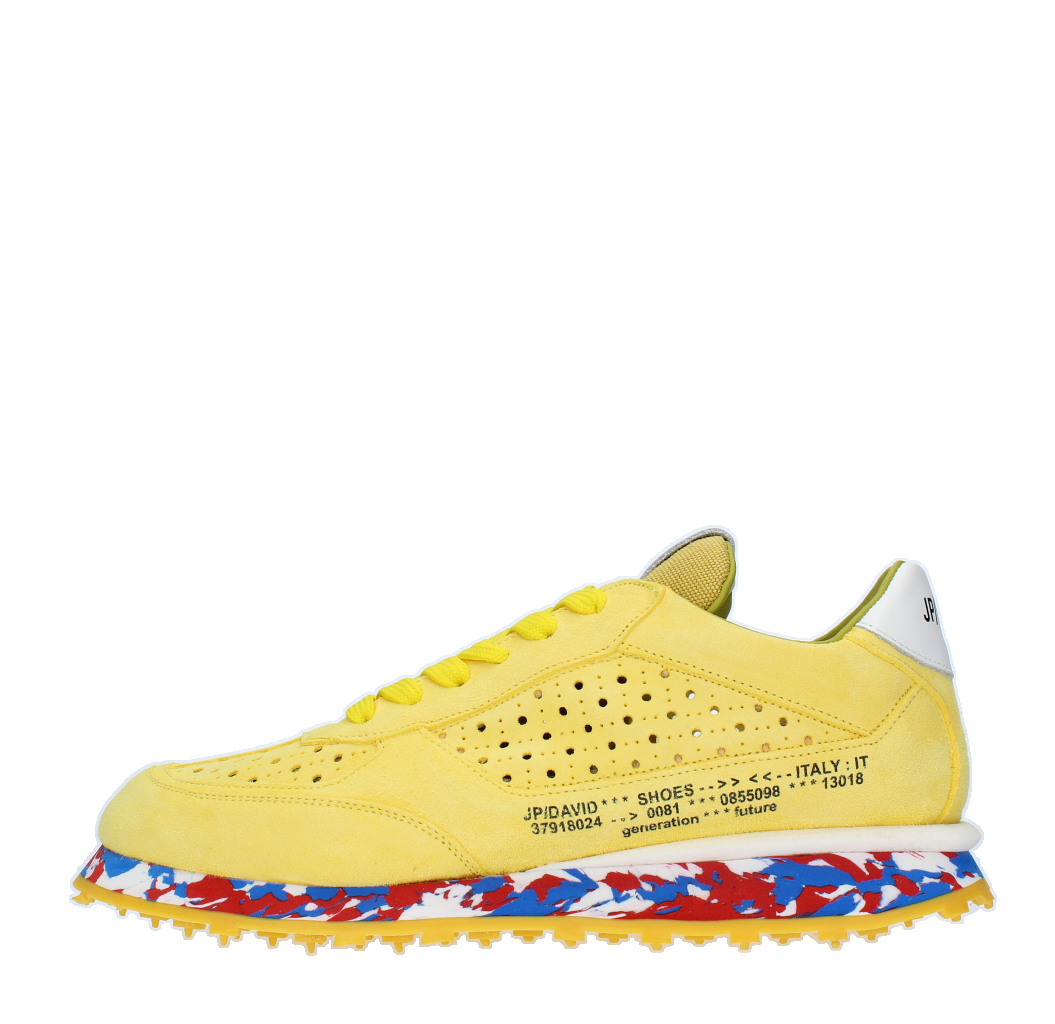 Sneakers in camoscio 