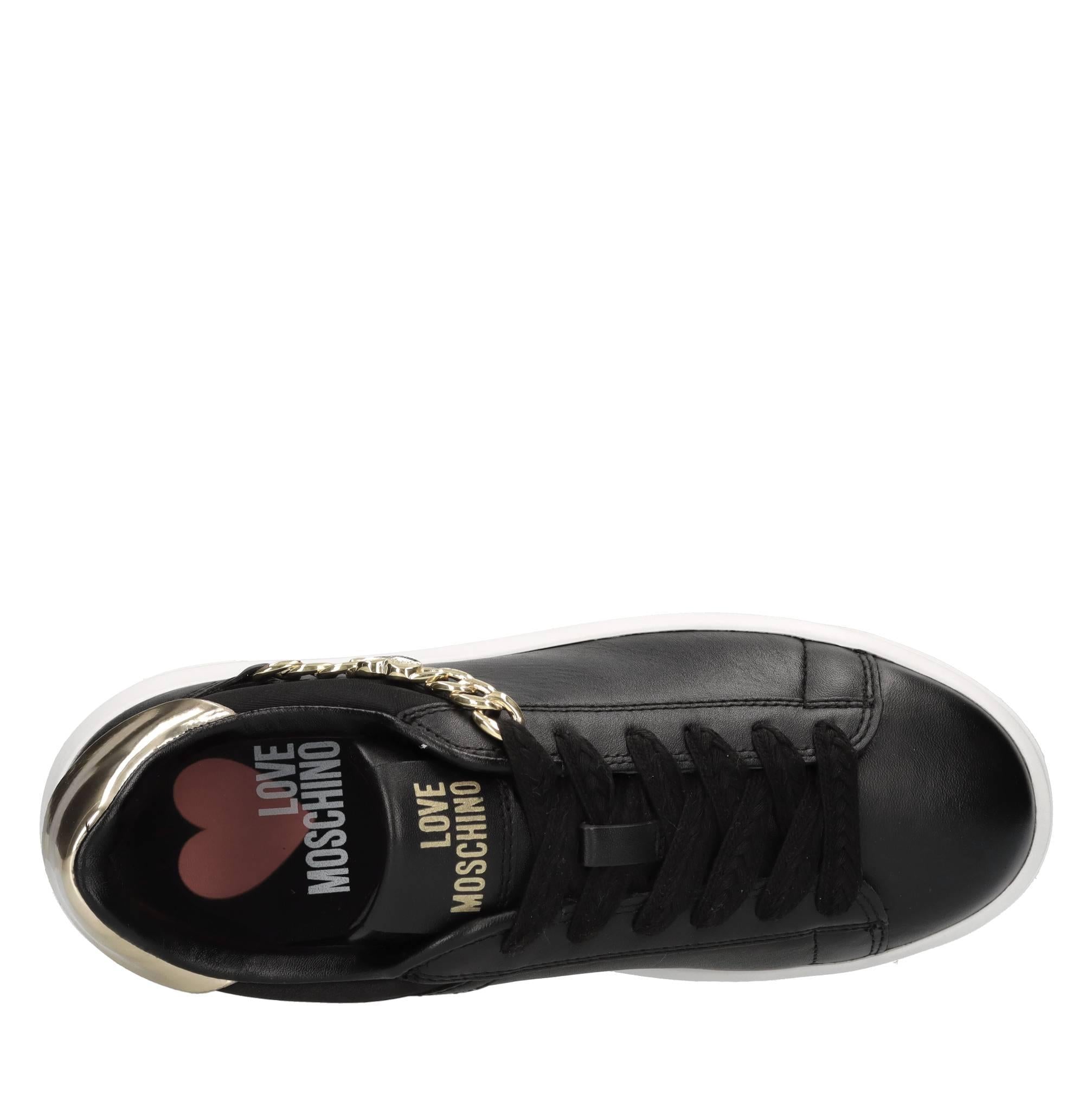 Sneakers in pelle, ecopelle ed altre materie 