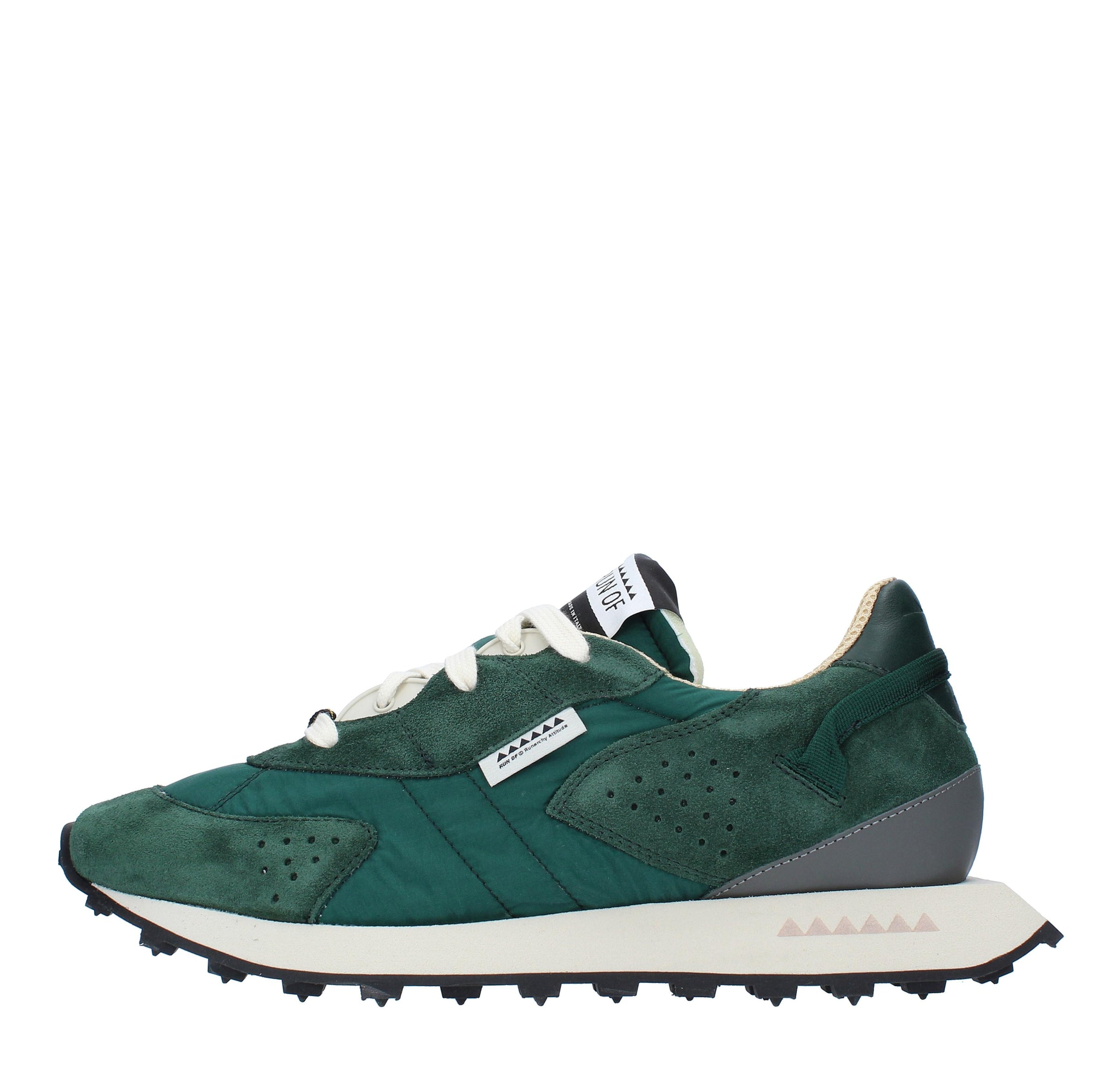 Sneakers modello 40282 RUN OF in pelle camoscio e tessuto 