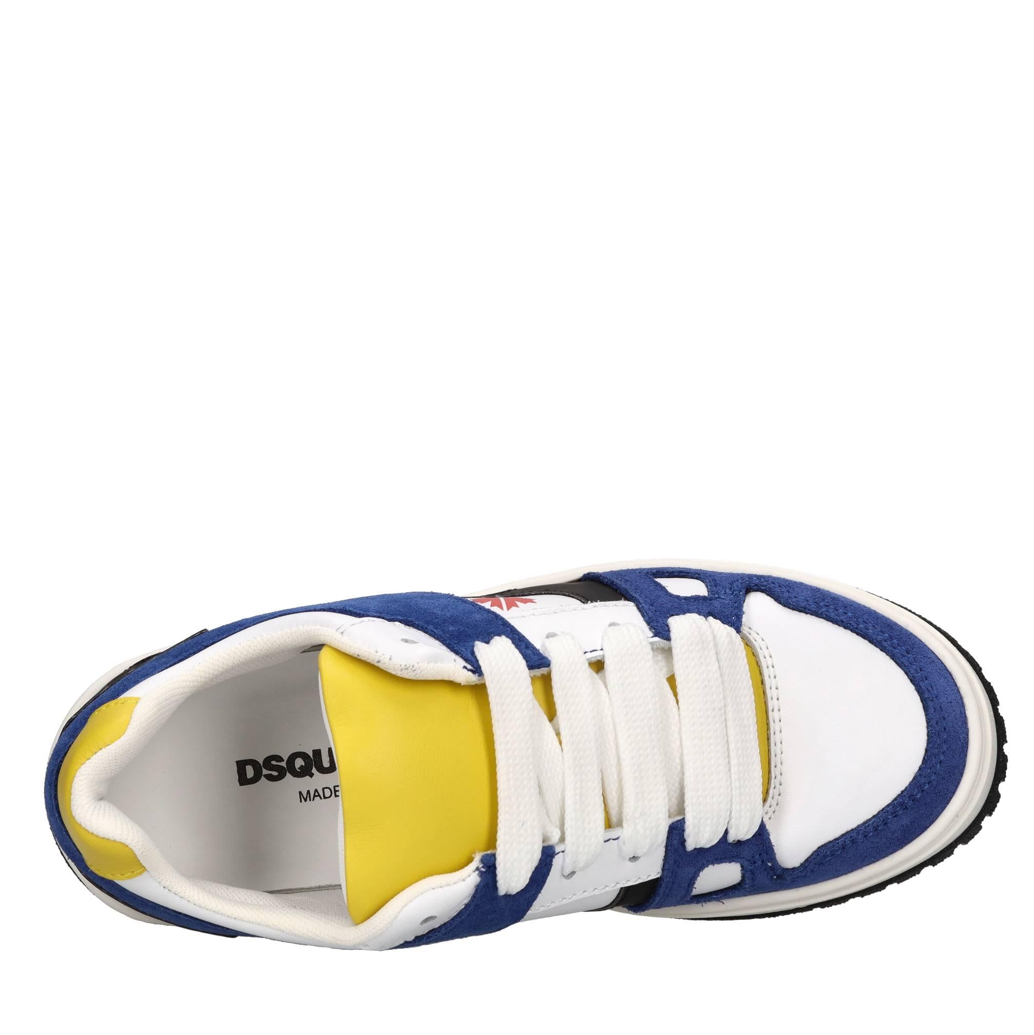 Sneakers in pelle e camoscio 