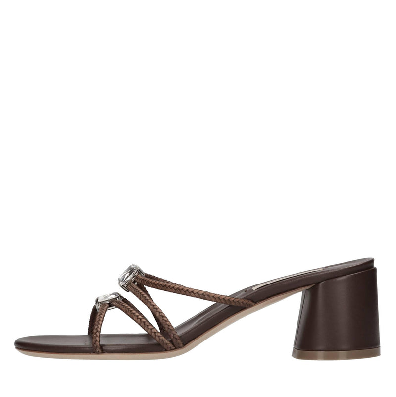 Mules Ipanema in pelle 