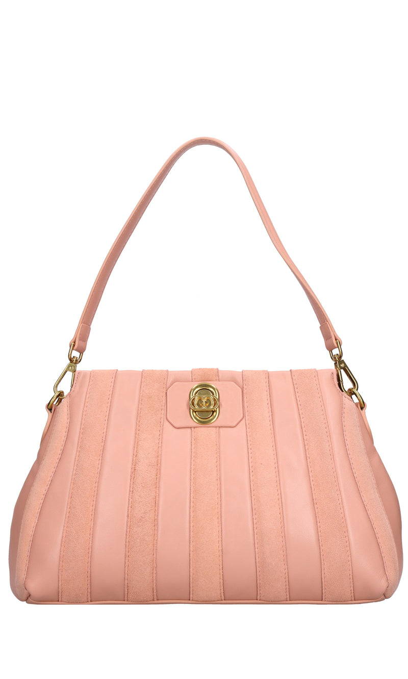 Borsa Tugela Shoulder in pelle e camoscio 