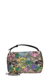Borsa in tessuto e paillettes 