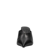 Mules in pelle 