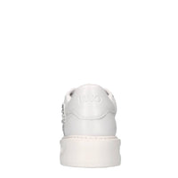 Sneakers in ecopelle e strass 