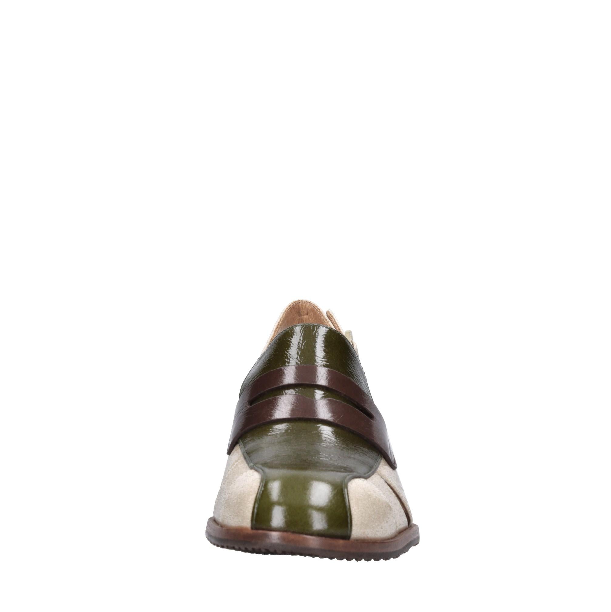 Décolleté slingback in pelle 