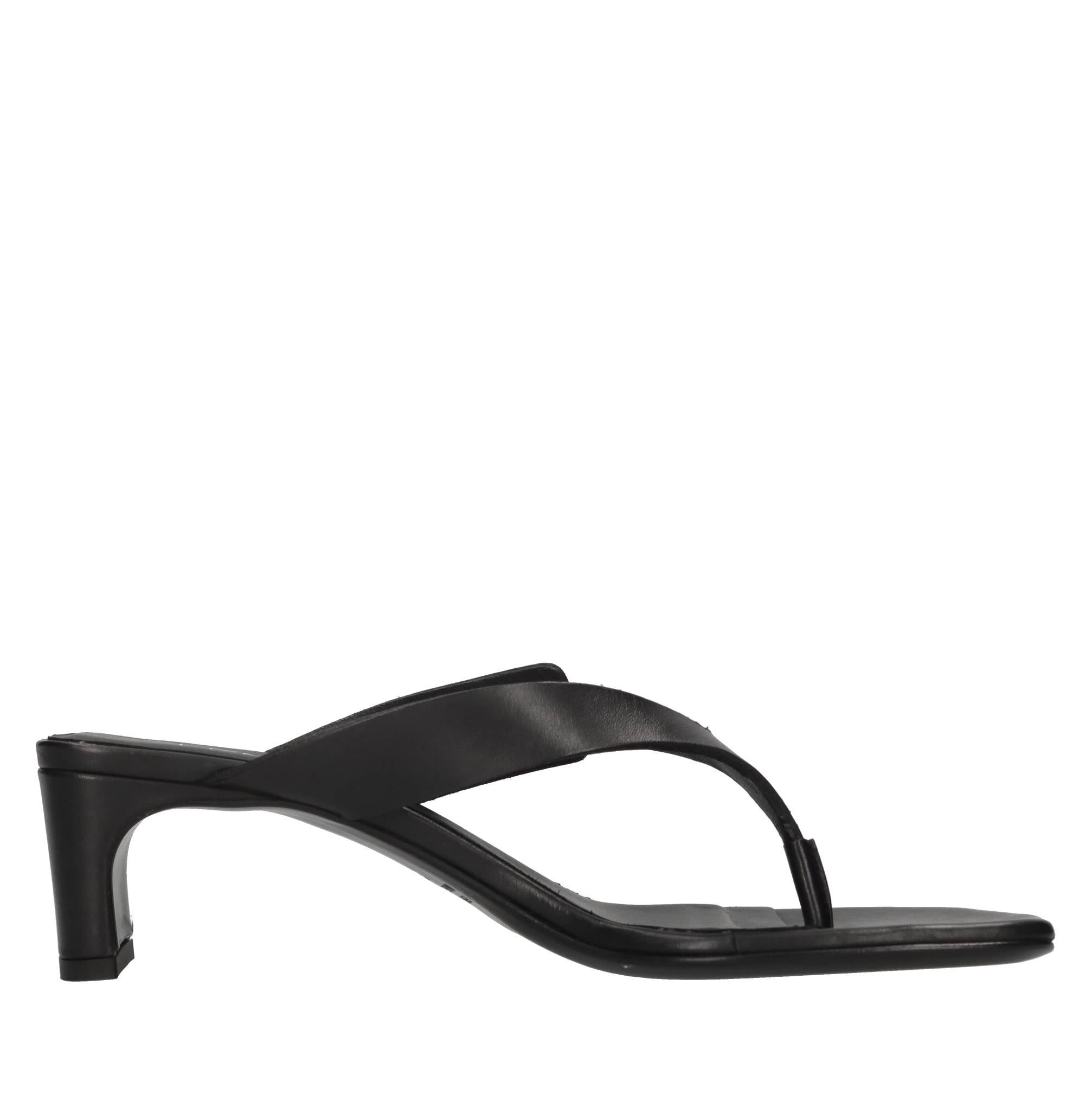 Mules in pelle 