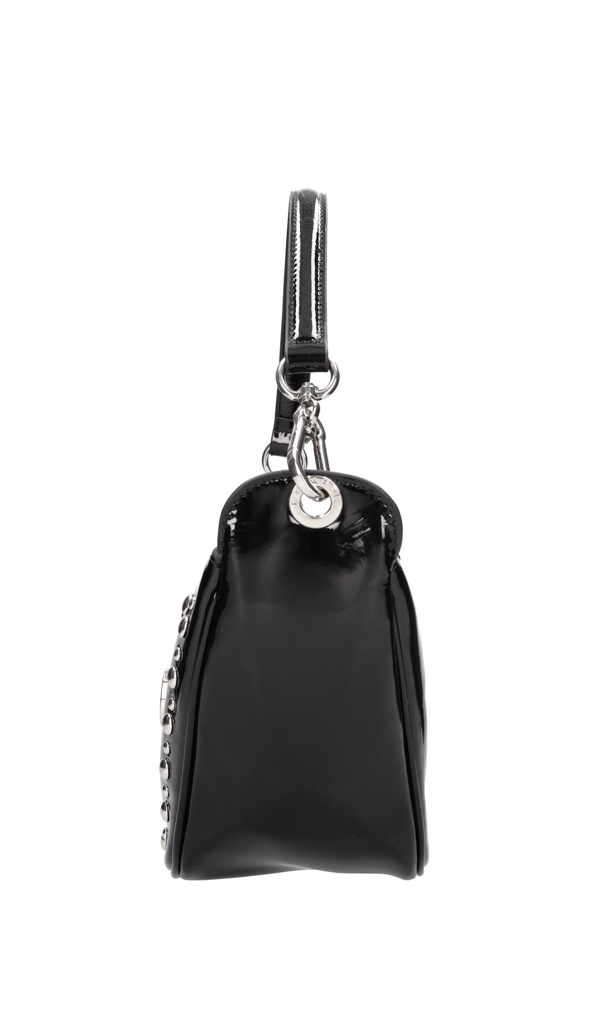 Borsa in vernice e borchie 