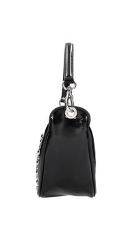 Borsa in vernice e borchie 