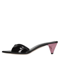 Mules in vernice 
