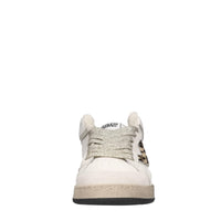 Sneakers in pelle,camoscio e cavallino 
