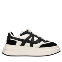Sneakers in pelle e camoscio 