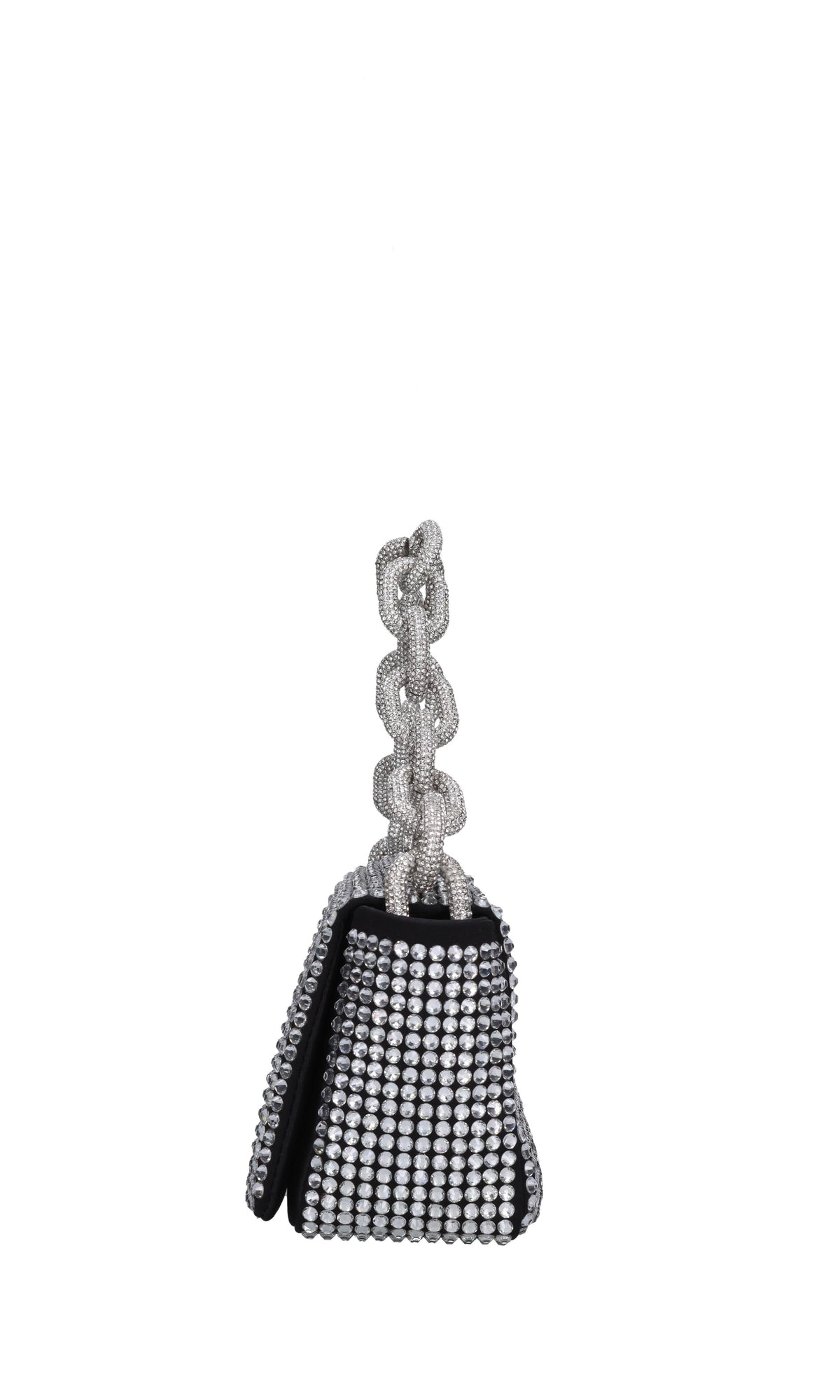 Borsa mini My Dream in raso e strass 