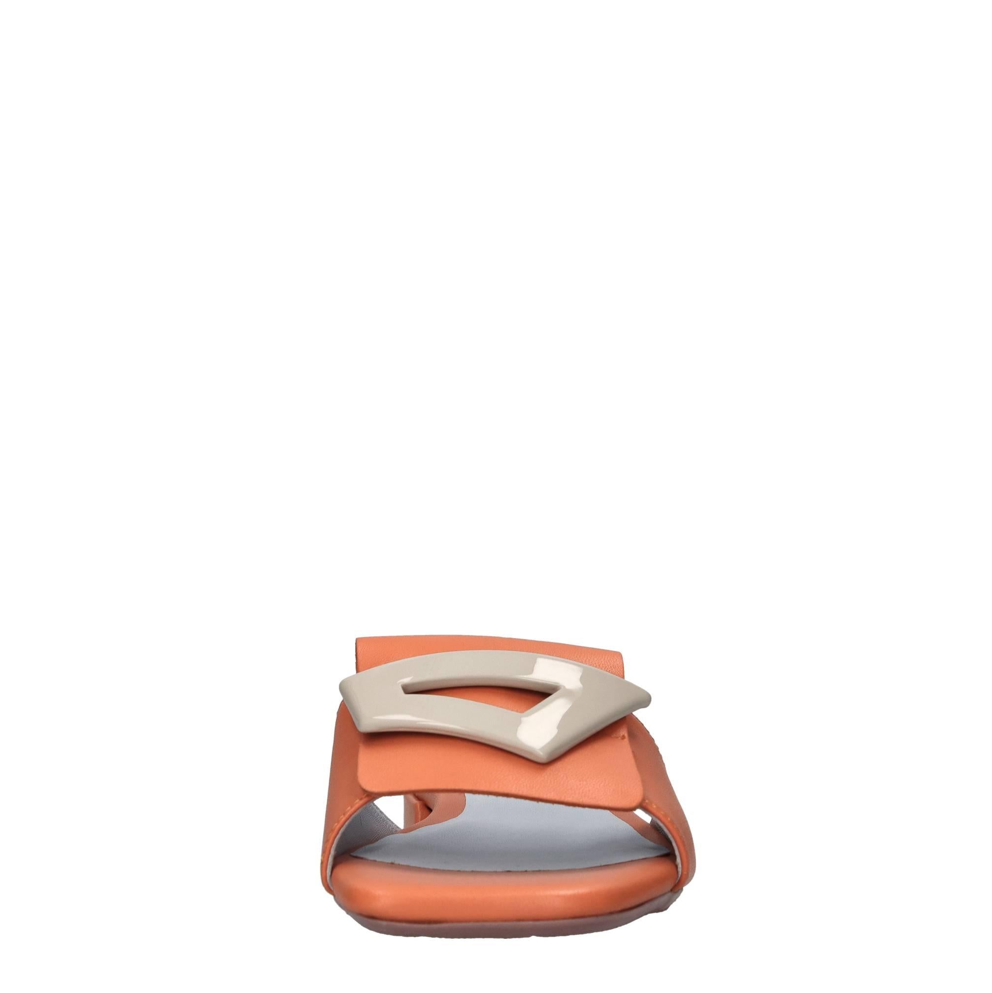 Mules in pelle 