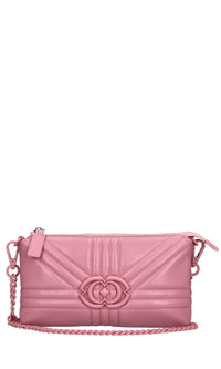 Borsa Grate Double in pelle 