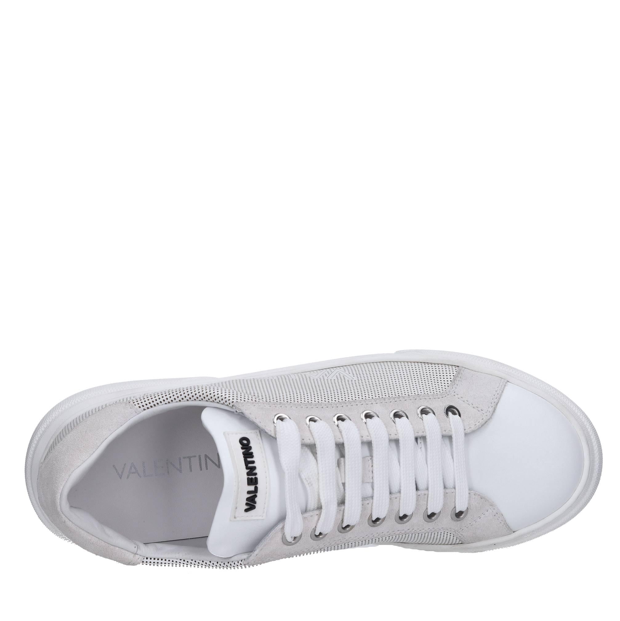 Sneakers in pelle e camoscio 