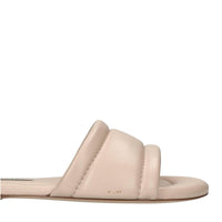 Sandali flat in pelle 