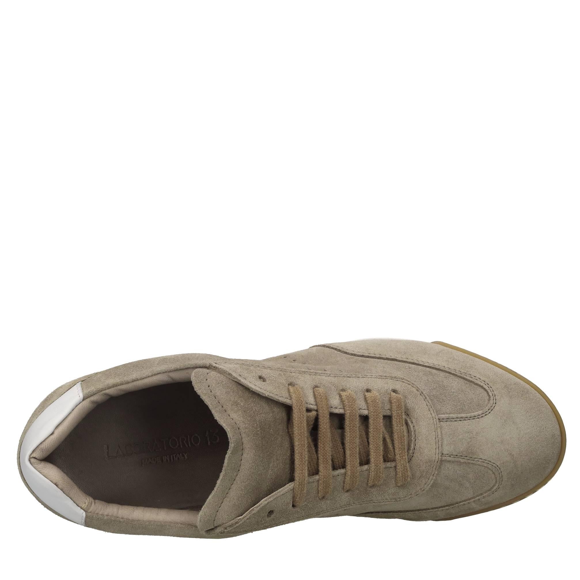 Sneakers in camoscio 