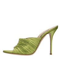 Mules in raso 