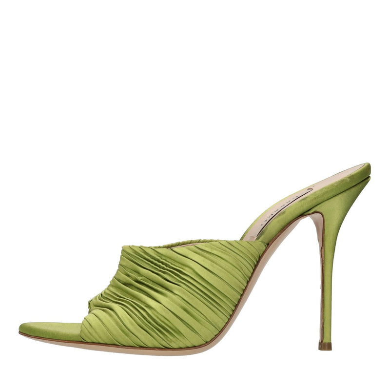 Mules in raso 