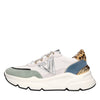 EMANUELLE VEE Sneakers in pelle e camoscio