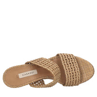 Mules Goldeneye in pelle 