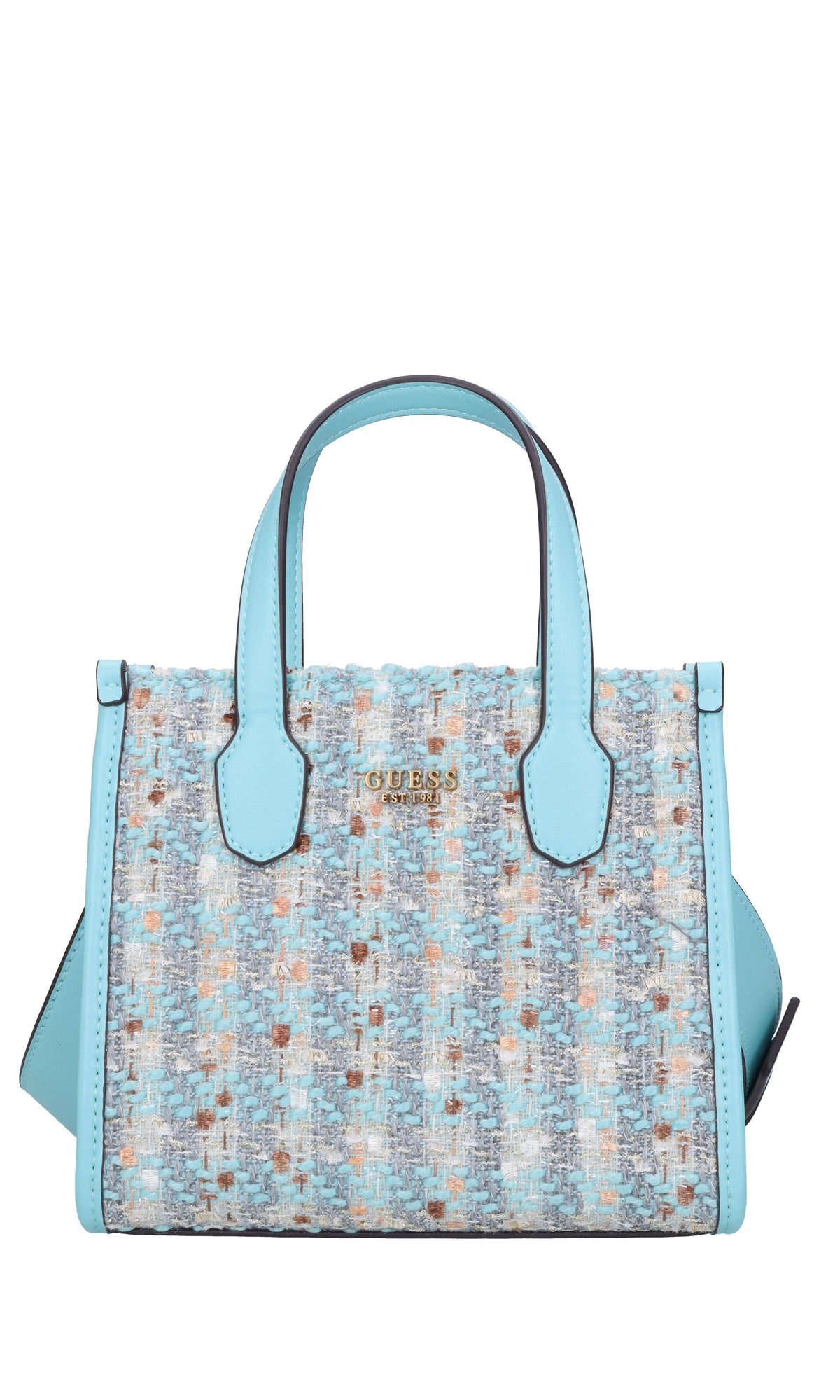 Borsa in tessuto ed ecopelle 