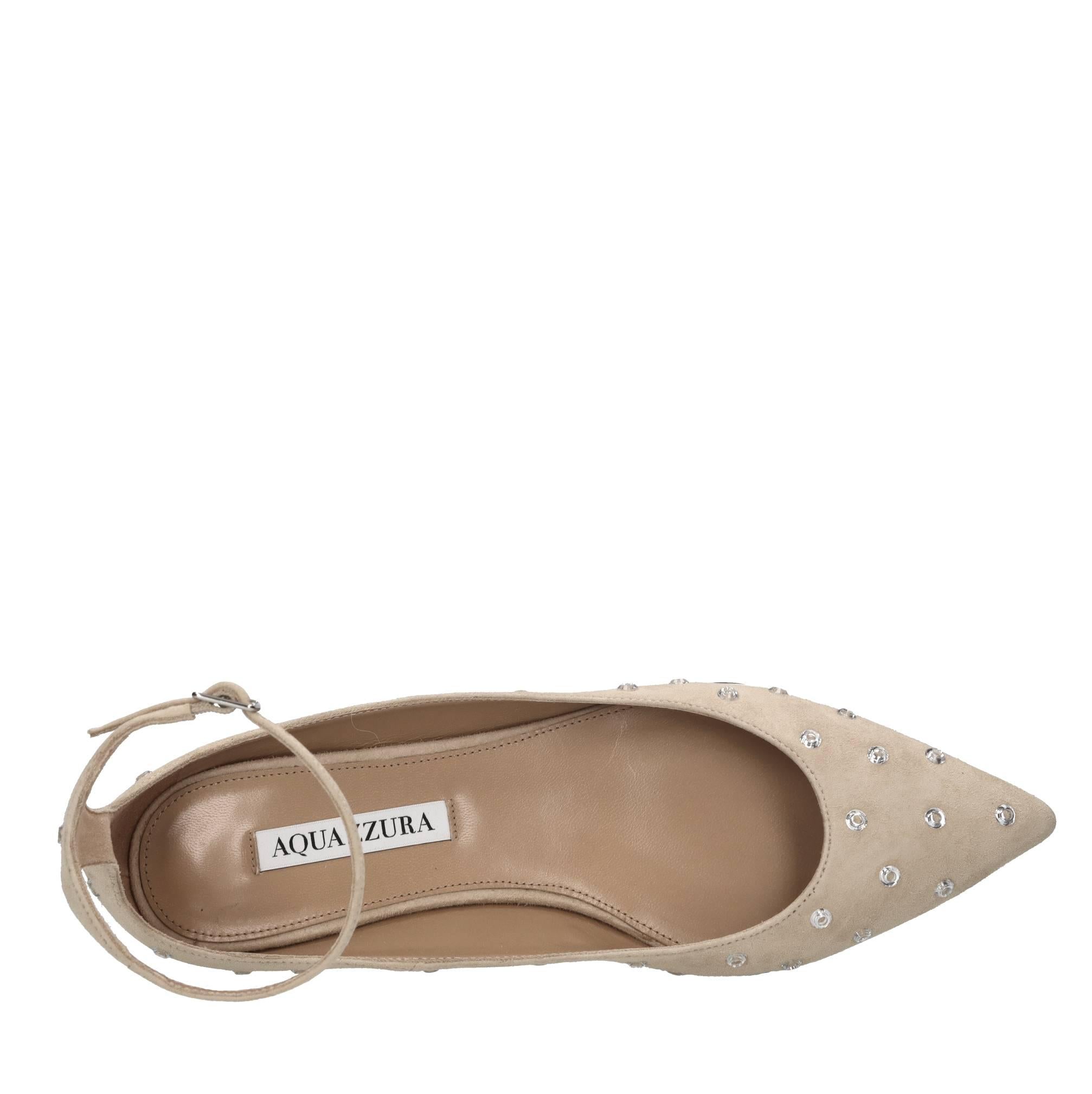 Ballerine Love Affair in camoscio e cristalli 