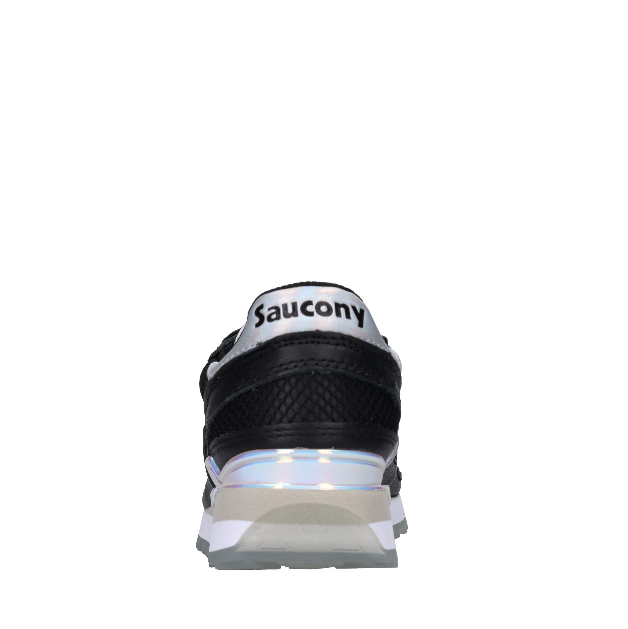 Sneakers in pelle e tessuto 