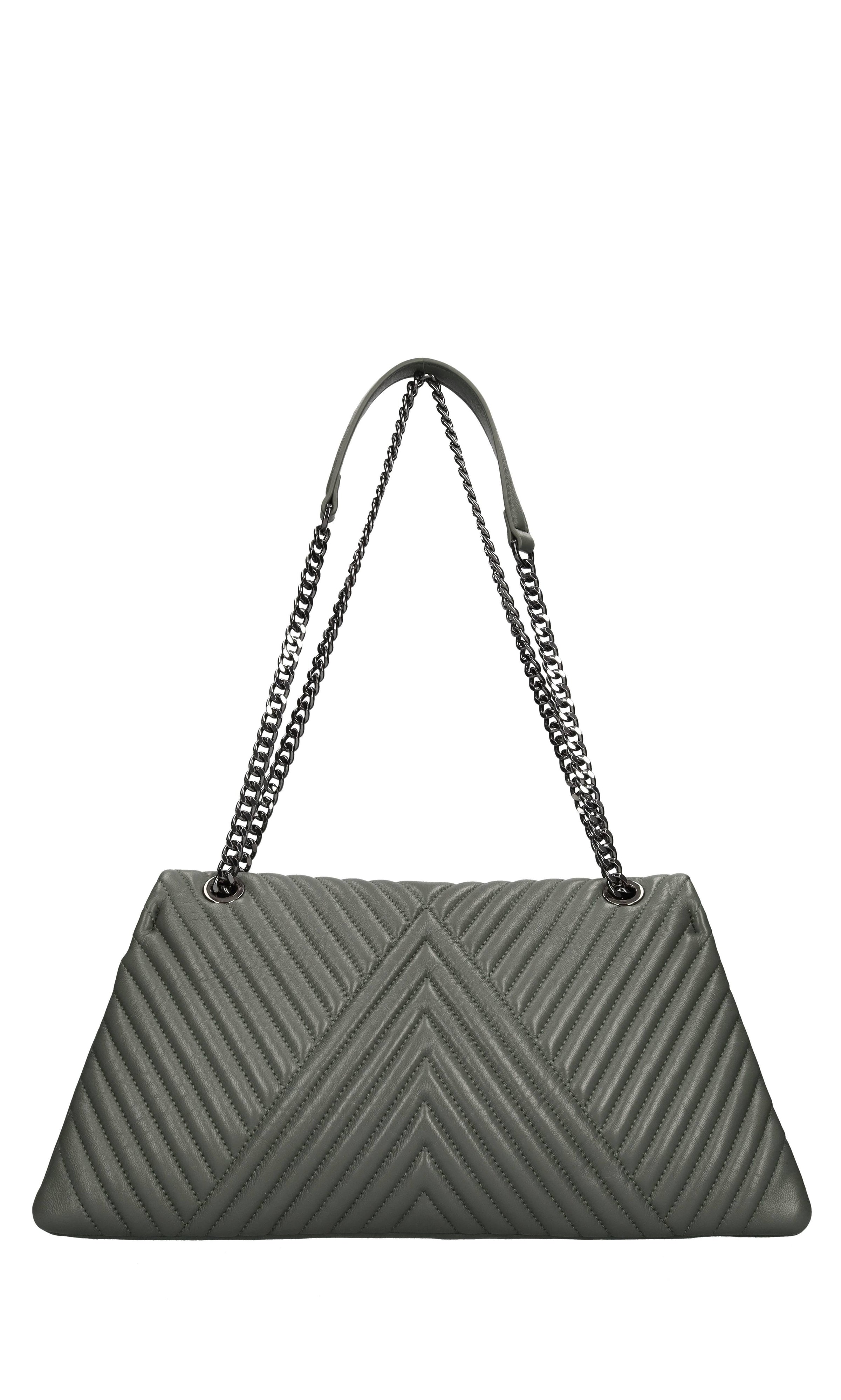 Borsa Alexis Big Metalassé in pelle 