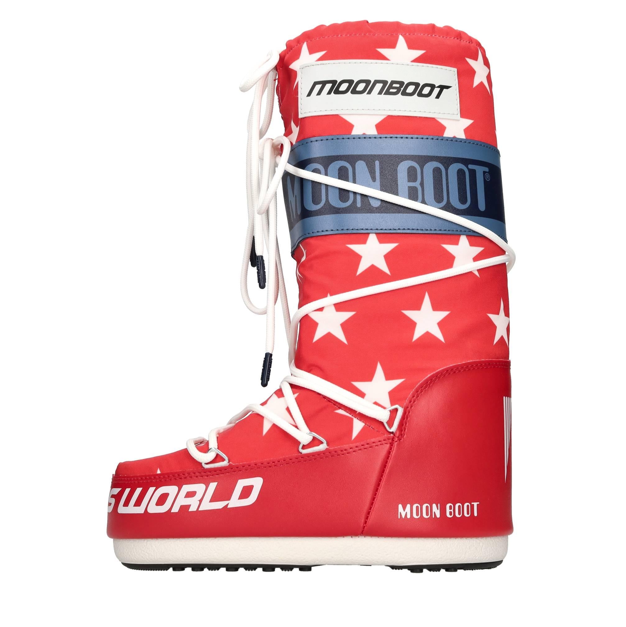 Stivaletti da neve modello ICON RETROBIKER in nylon tecnico idrorepellente 