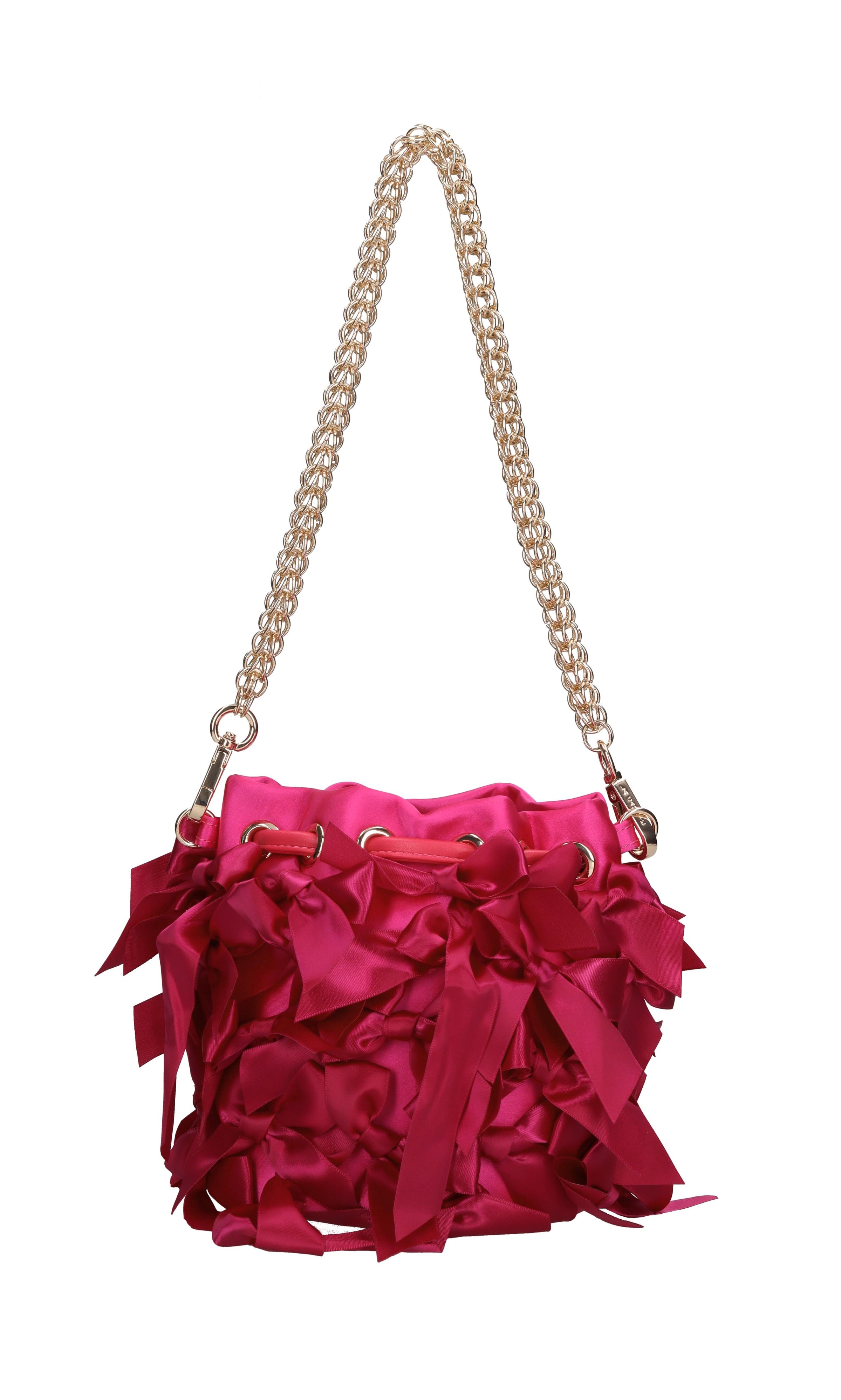 Borsa Night Edition Bows in raso 