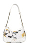 GAëLLE PARIS Faux leather and fabric bag