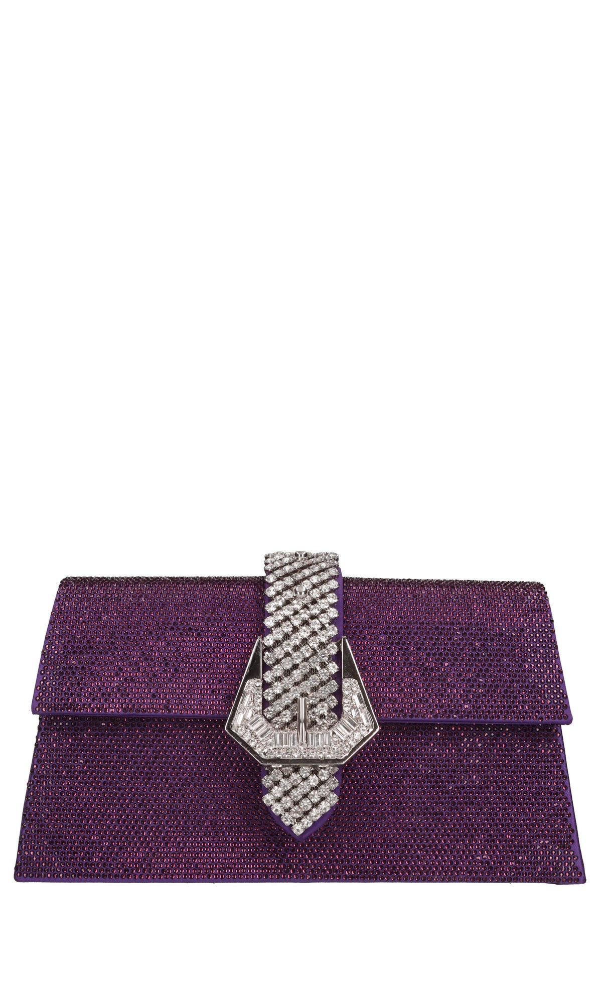 Borsa modello JADE in tessuto e strass 