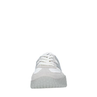 Sneakers in camoscio tessuto e gomma 