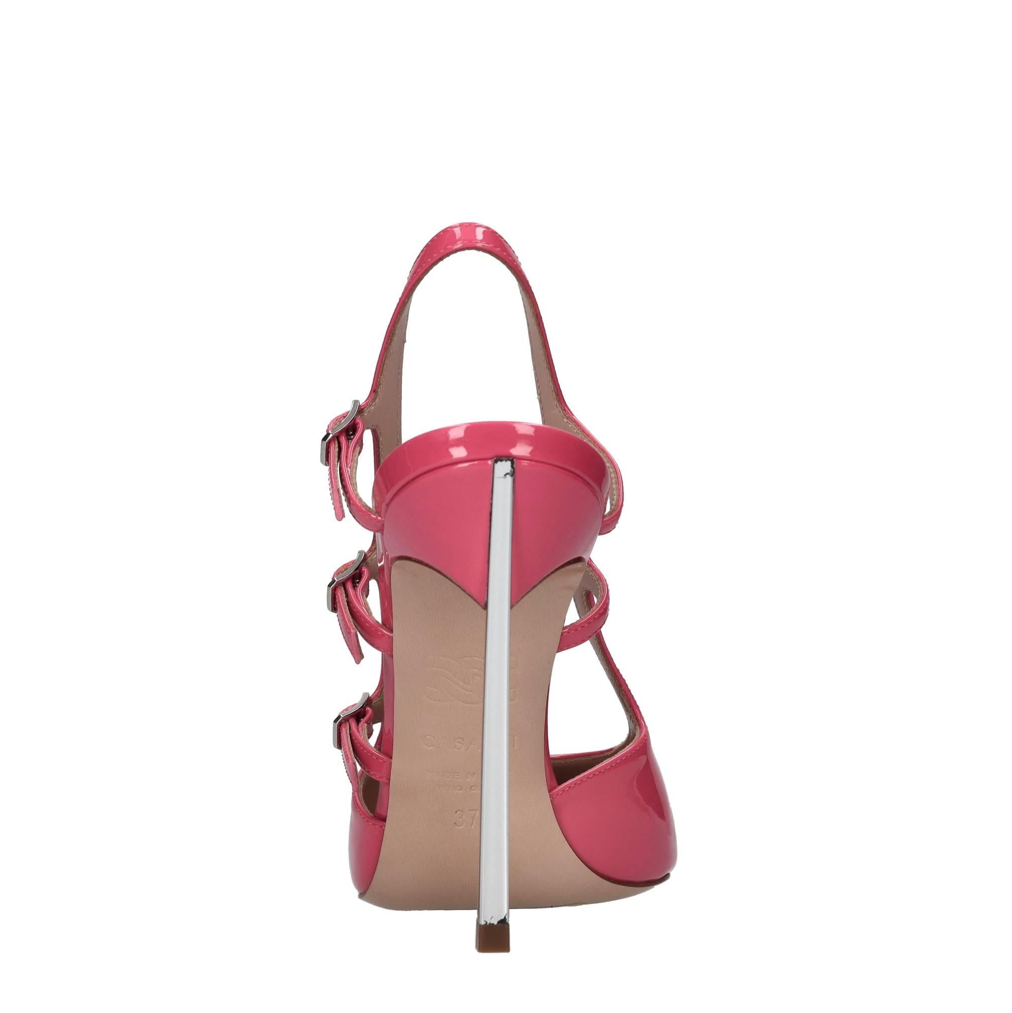 Décolleté slingback superblade in pelle 