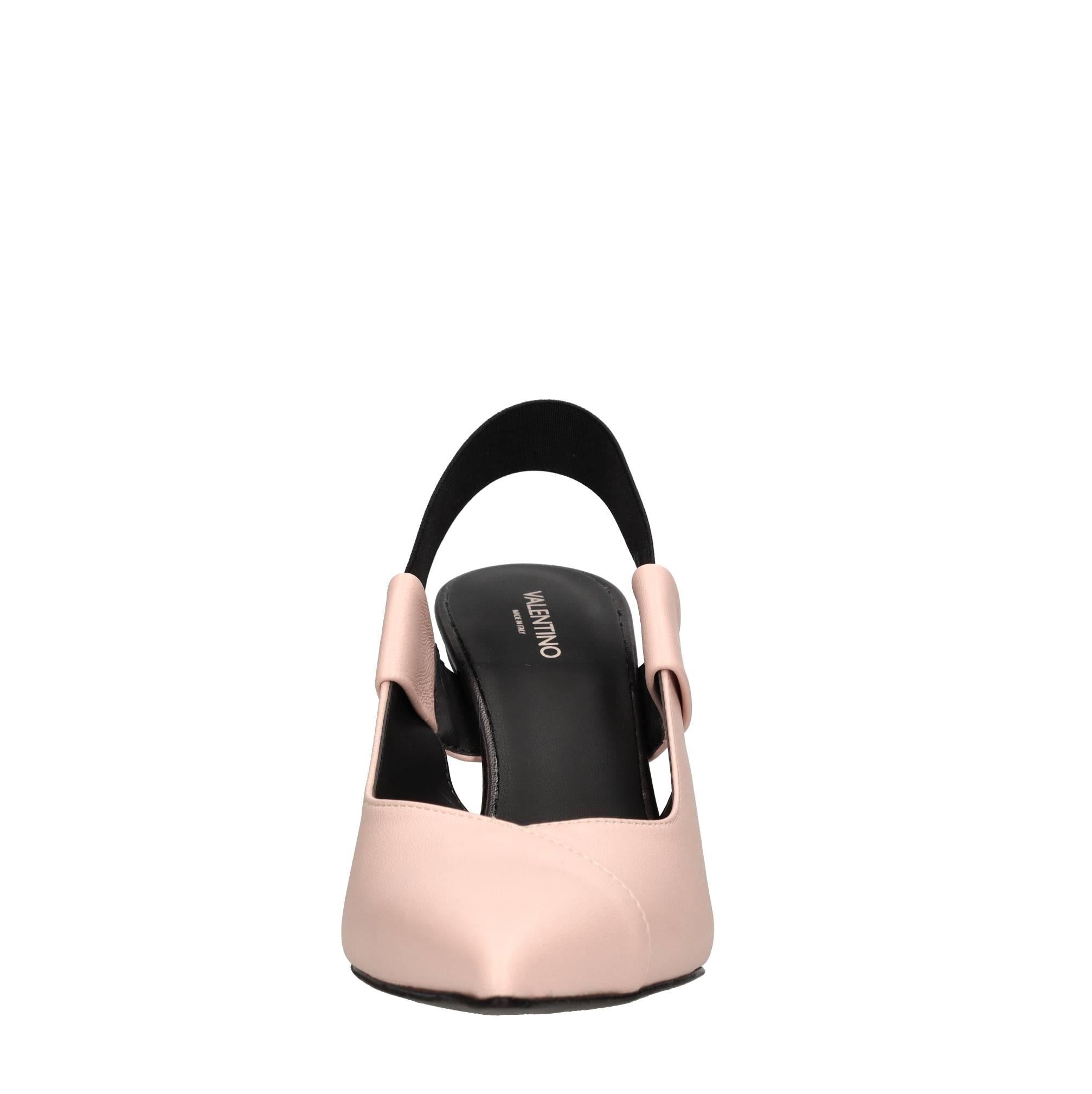 Décolleté slingback in pelle 