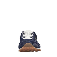 Sneakers in camoscio effetto vintage 