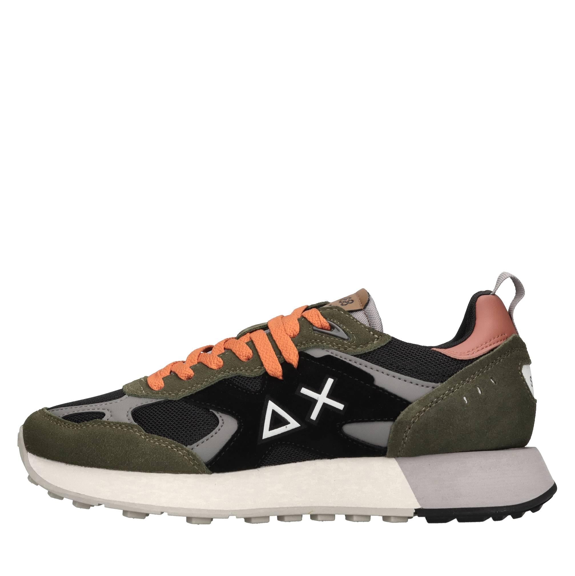 Sneakers Jaki Outdoor in camoscio, ecopelle e tessuto 