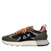 SUN68 Sneakers Jaki Outdoor in camoscio, ecopelle e tessuto